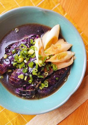 10分で茄子のめんつゆ焼きびたし-レシピのメイン写真