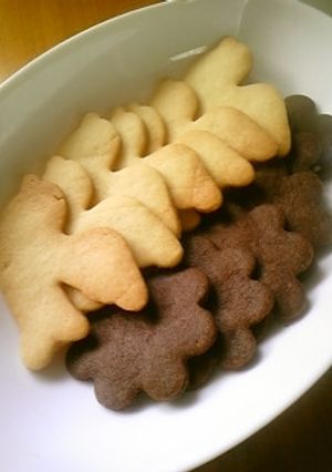 簡単♥激ウマ卵なし★絶対サクサククッキー-レシピのメイン写真