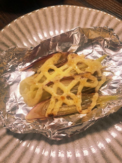 ミョウガのマヨポン焼き-レシピのメイン写真
