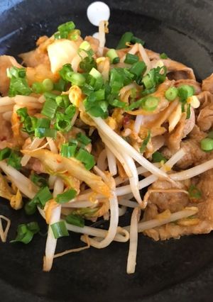 我が家の豚キムチ-レシピのメイン写真