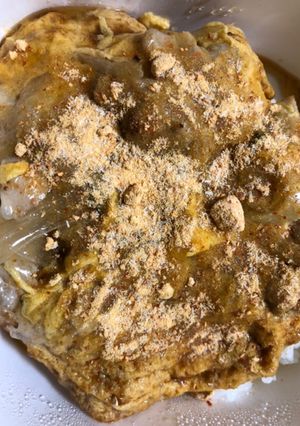 セブンの親子丼　アル中パウダー添え-レシピのメイン写真