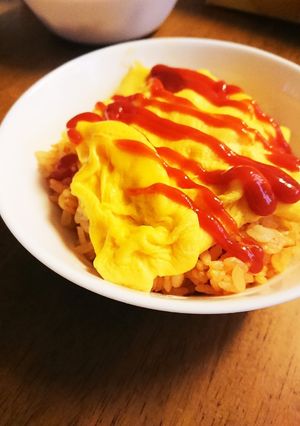 パパっとオムライス-レシピのメイン写真