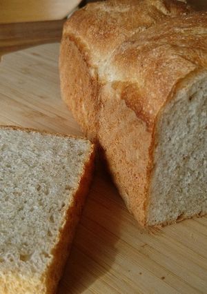 レーズン酵母 全粒粉入り食パン-レシピのメイン写真