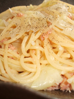 キャベツとツナの手抜きパスタ-レシピのメイン写真
