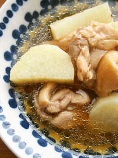 もも肉と長芋のあっさり煮物♪-レシピのメイン写真
