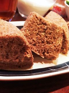 ダイエットの味方!ミロ入りおから蒸しパン-レシピのメイン写真