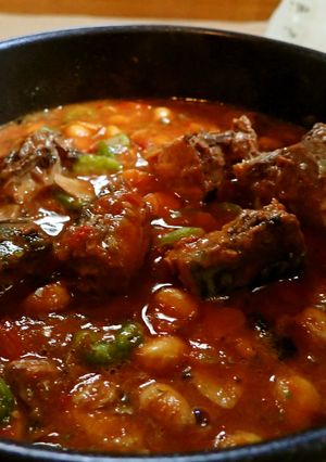 山ご飯～味噌サバ缶と豆のトマト煮-レシピのメイン写真