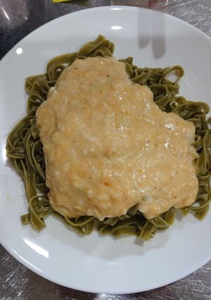 なんちゃってクリームソースパスタ-レシピのメイン写真