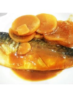 鯖の味噌煮大根-レシピのメイン写真