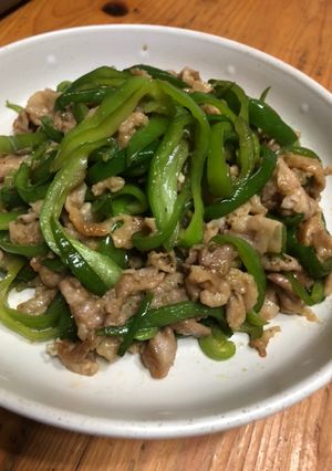 柔らかお肉のピーマンたっぷり青椒肉絲-レシピのメイン写真