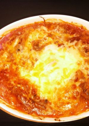 鯖缶とモヤシのトマトグラタン-レシピのメイン写真