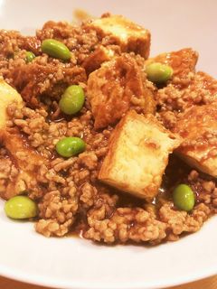 厚揚げのカレーそぼろ煮-レシピのメイン写真