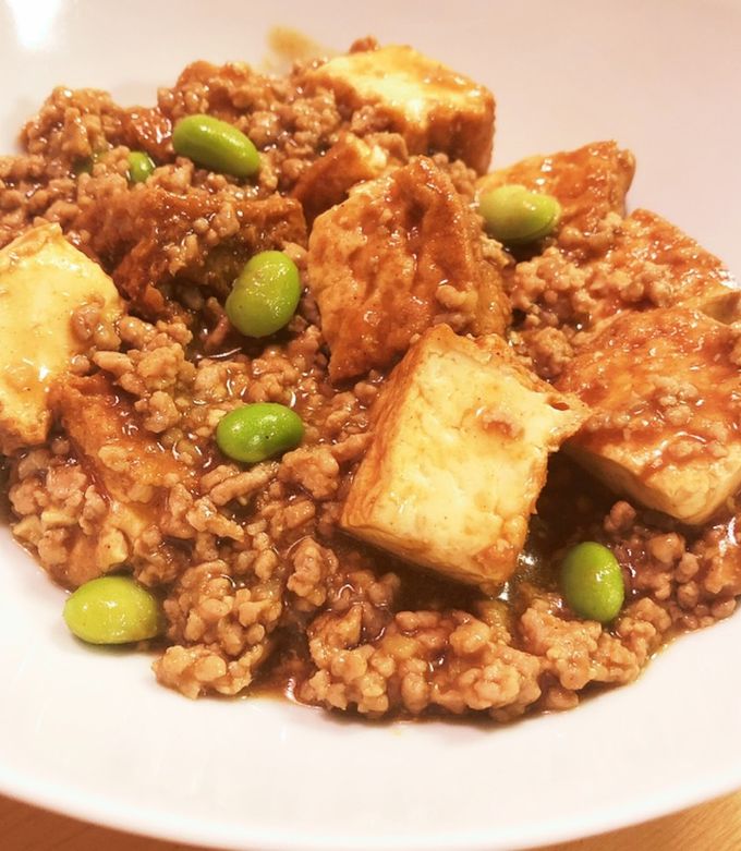 厚揚げのカレーそぼろ煮-レシピのメイン写真