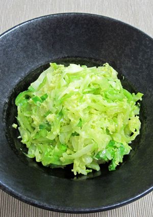キャベツのココナッツ炒め-レシピのメイン写真