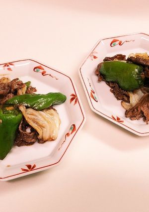 簡単♪土佐あまとうがらしと牛肉の甘煮☆-レシピのメイン写真