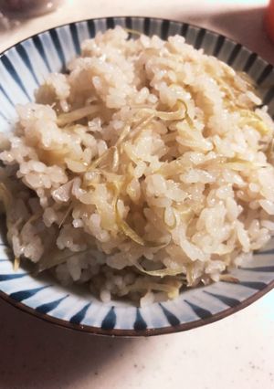 みょうがご飯-レシピのメイン写真