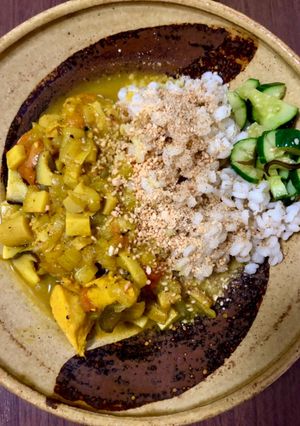 エリンギたっぷり和風スパイスカレー-レシピのメイン写真