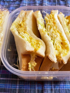 簡単美味しいキャベツ卵サンド-レシピのメイン写真