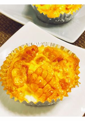 作り置きdeコーン入りカップオムレツ-レシピのメイン写真