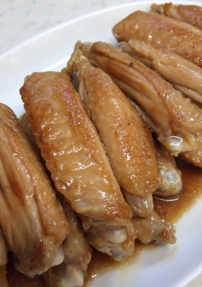 めちゃ簡単！鶏手羽中の照り焼き風-レシピのメイン写真