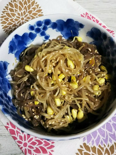 ☆糸蒟蒻作戦その2☆豆もやしのきんぴら-レシピのメイン写真