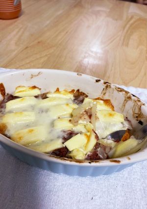 じゃがいもとコンビーフの簡単ミルフィーユ-レシピのメイン写真