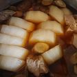 豚肉と大根の煮物♪大根一本!