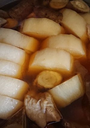 豚肉と大根の煮物♪大根一本!-レシピのメイン写真