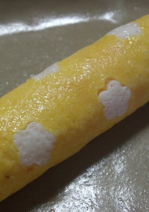 はんちゃん焼き（模様入り薄焼き卵：１）-レシピのメイン写真