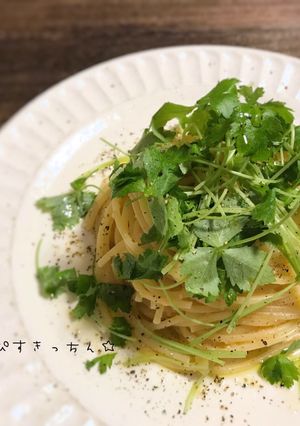 たっぷり姫みつばのたらこソース-レシピのメイン写真