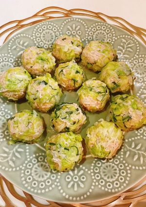 ★☆レンジで簡単！青じそキャベツ焼売☆★-レシピのメイン写真