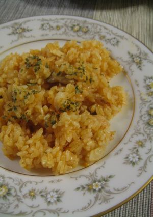 炊飯器で簡単チキンライス♪-レシピのメイン写真
