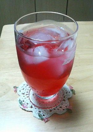 リンゴ酢で紫蘇ジュース-レシピのメイン写真