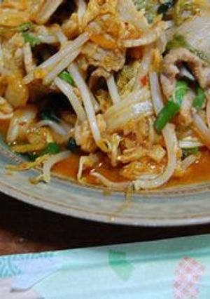 大人味★辛い豚キムチ♪゛-レシピのメイン写真