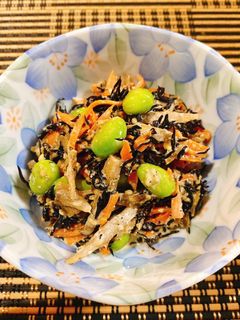 ☆ひじきゴボウ人参枝豆サラダ☆-レシピのメイン写真