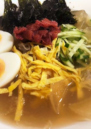 ひと手間で、冷麺をもっと美味しく！-レシピのメイン写真