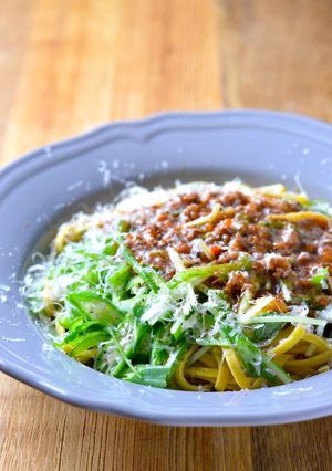 糖質制限！野菜たっぷりズボラミートソース-レシピのメイン写真