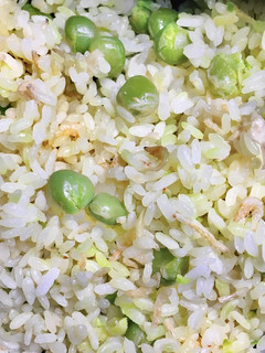 塩エンドウ豆と桜えびの炊き込み御飯-レシピのメイン写真