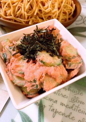おつまみにも！簡単明太クリームチーズ胡瓜-レシピのメイン写真