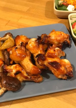手羽元のオーブン焼き-レシピのメイン写真