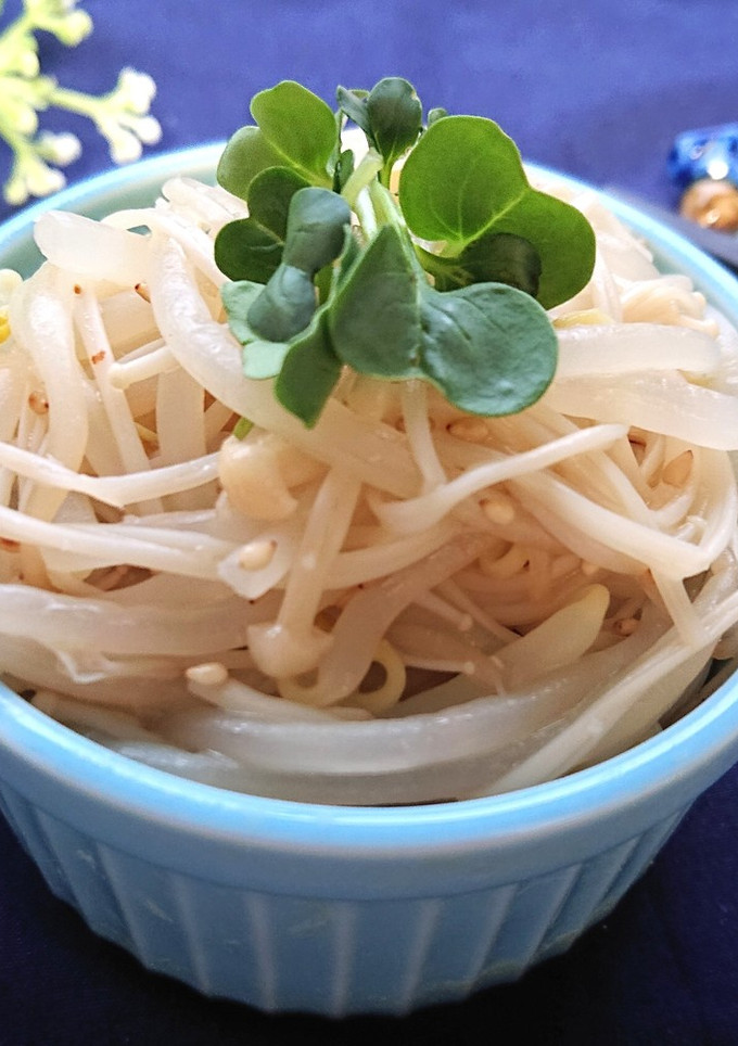 レンジで４分もやしとえのきのマリネ（節約-レシピのメイン写真