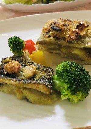 太刀魚とバナナのミルフィーユ☆-レシピのメイン写真