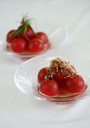 ミニトマトの冷やしだし炊き-レシピのメイン写真