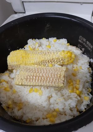 旬をいただく❗トウモロコシごはん-レシピのメイン写真