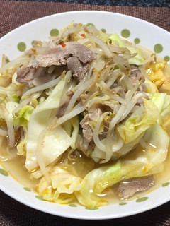 肉ともやしの炒め煮!(^^)!-レシピのメイン写真