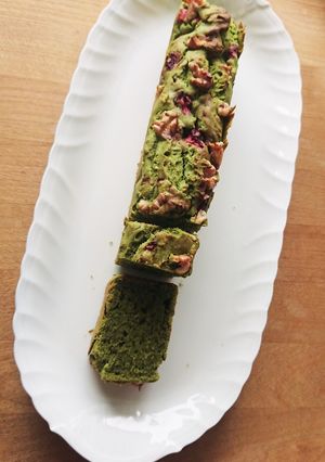抹茶クリームチーズパウンドケーキ-レシピのメイン写真