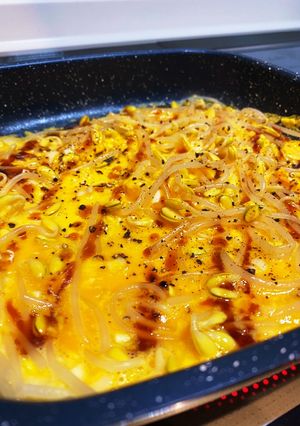 豆もやしオムレツ-レシピのメイン写真