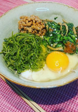納豆めかぶ蕎麦-レシピのメイン写真