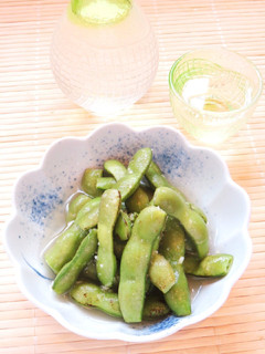 ☺簡単作り置きおつまみ♪漬け枝豆☺-レシピのメイン写真