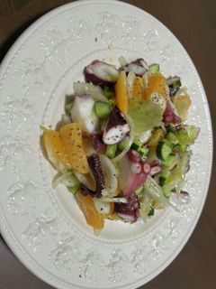 アスリート飯 たことオレンジのセビーチェ-レシピのメイン写真